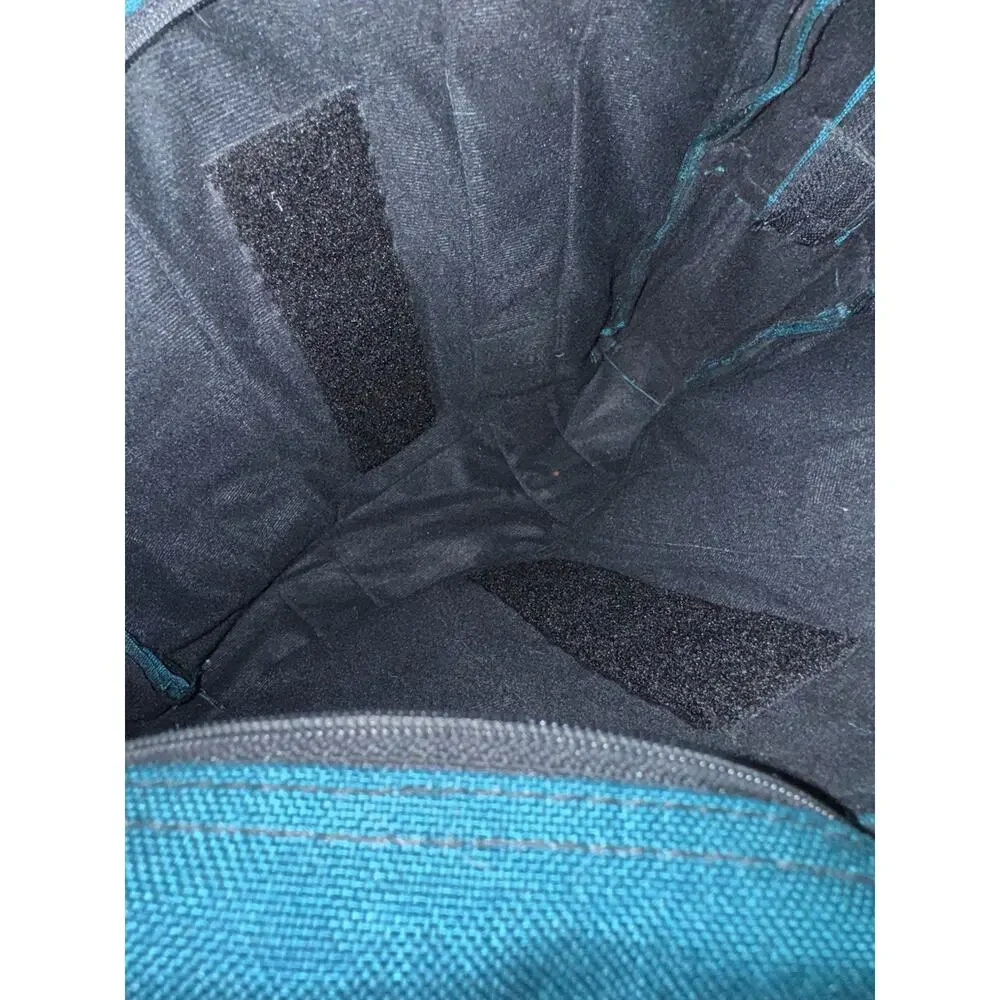 Vintage Cencal Aviation Products Teal USA Flight Bag Pilot Gear Carry Case‎ READ